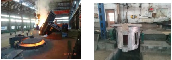 Индукционные плавильные печи Hongteng для стали
