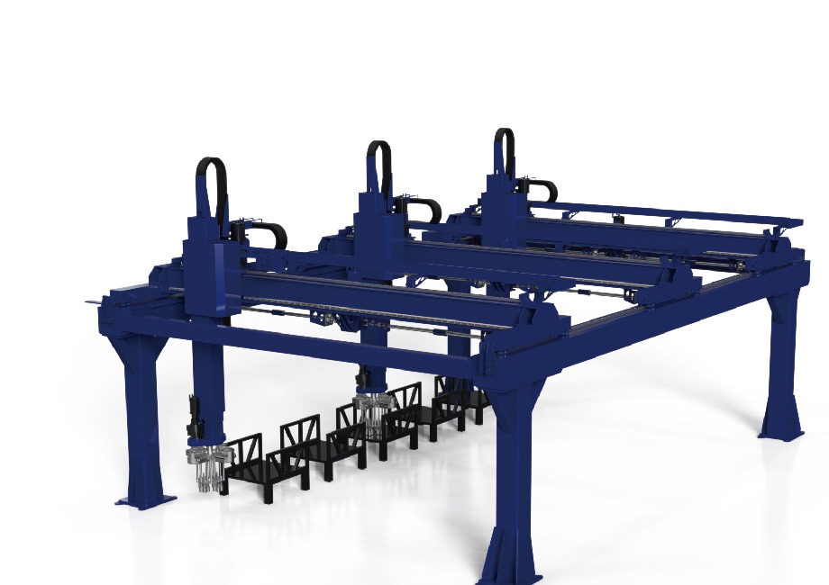 Smart laser cutting production line
